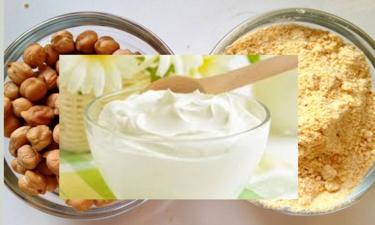وصفة الزبادي والحمص المطحون