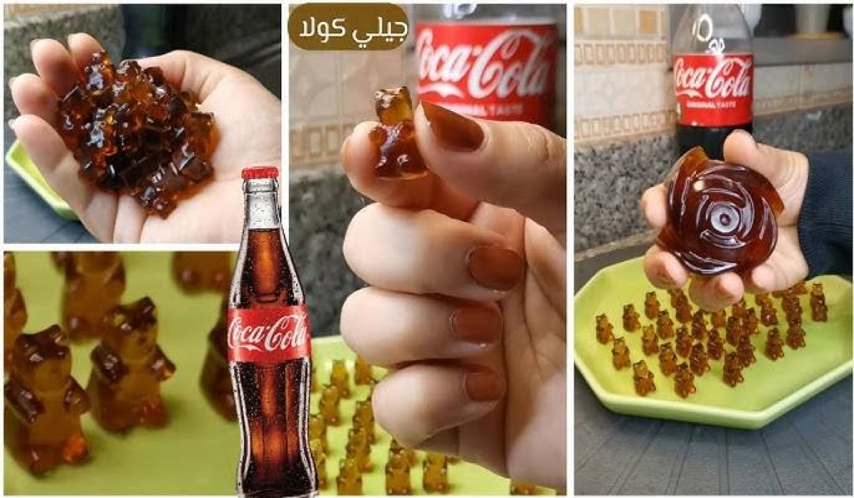 طريقة عمل الجيلي كولا في المنزل