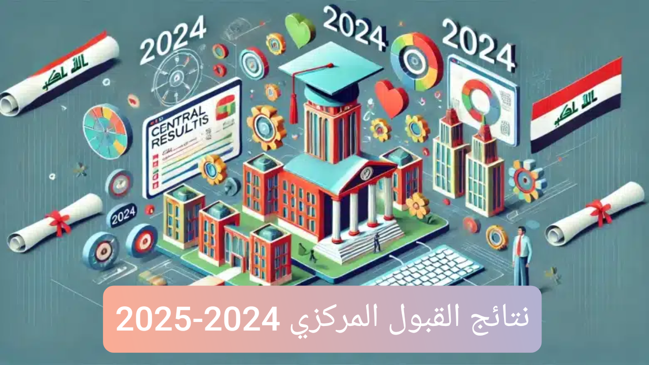 رابط نتائج القبول المركزي 2024/2025 بالجامعات العراقية