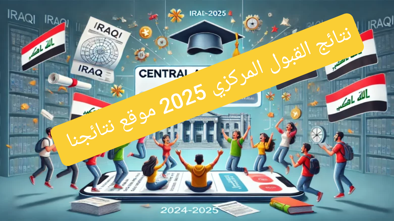 نتائج القبول المركزي 2025 موقع نتائجنا