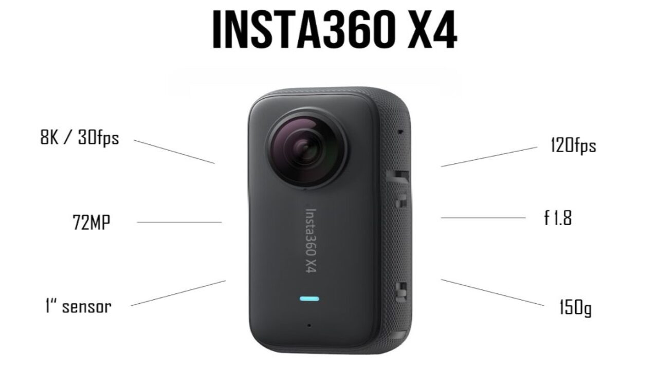 Insta360.. تكشف عن كاميرتها الجديدة آيس برو 2 بمزايا ثورية لمحبي تصوير الفيديو
