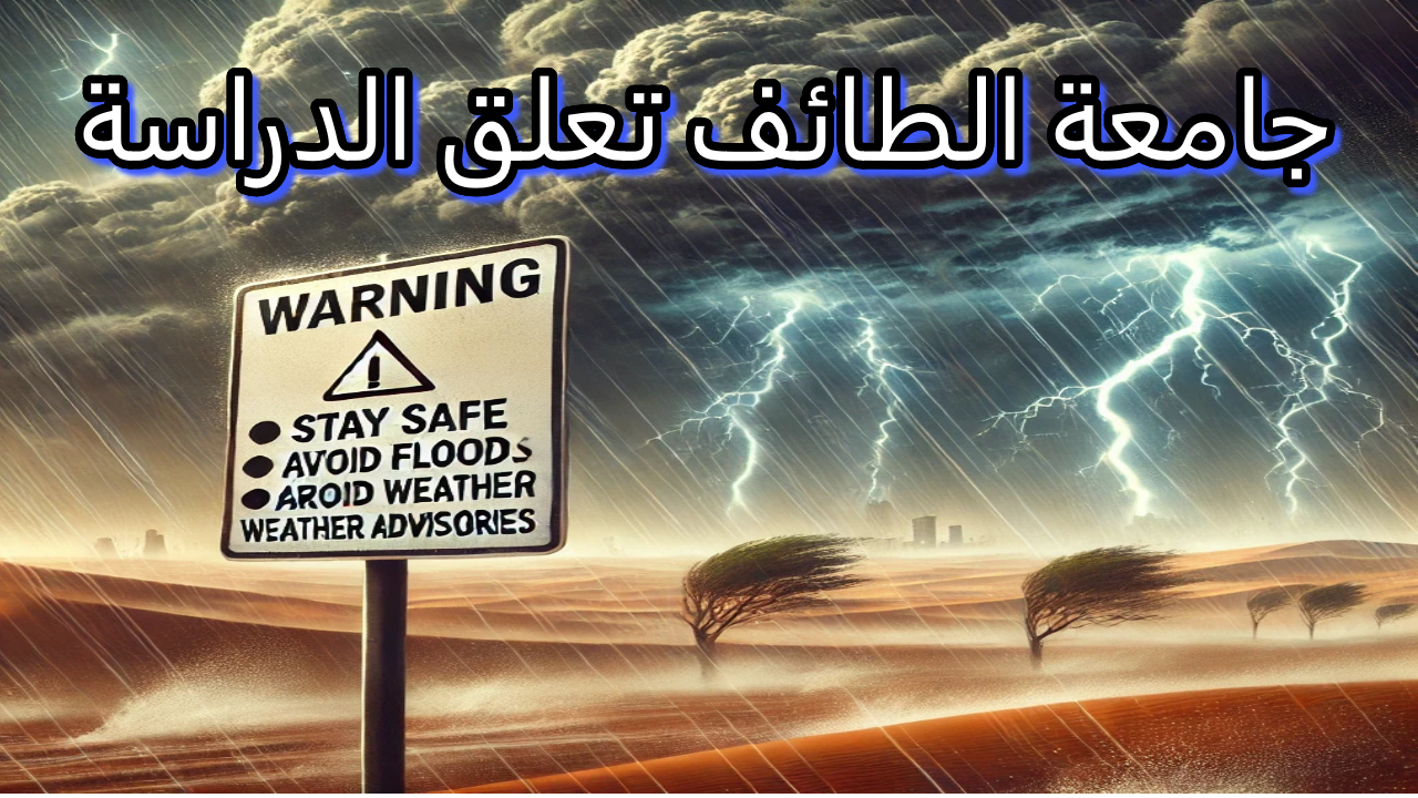 جامعة الطائف تعلق الدراسة