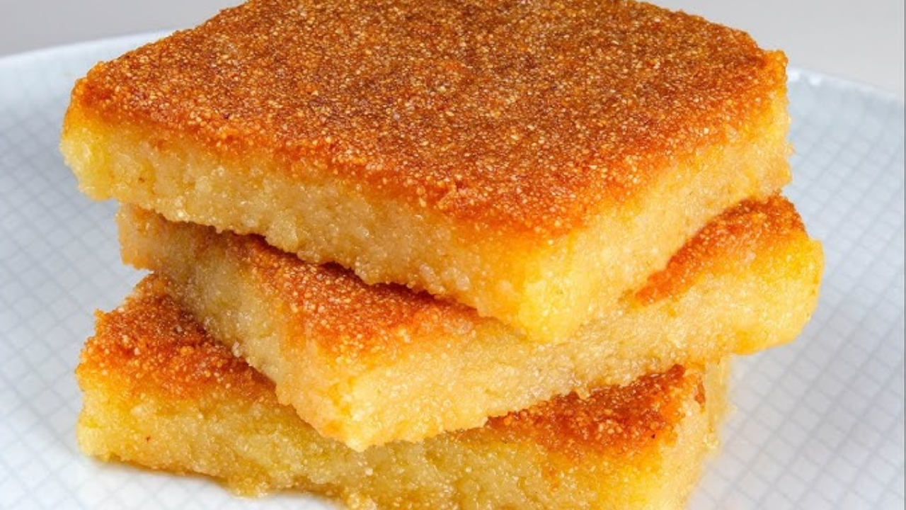 البسبوسة بالسميد