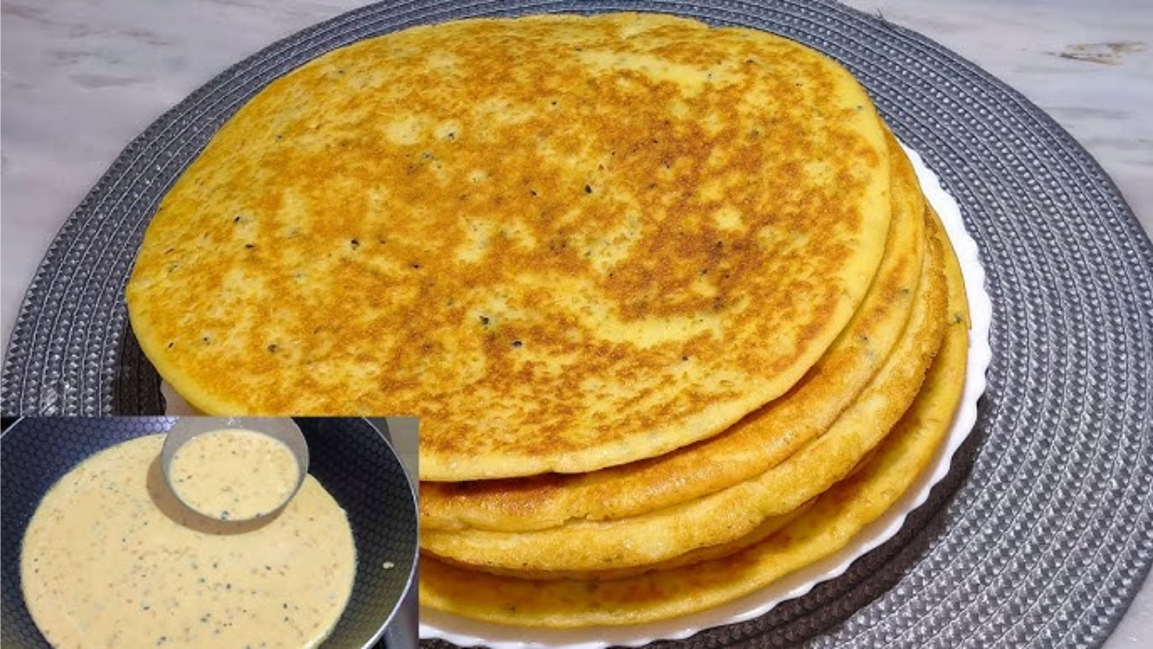 الفطائر السائلة بالطاسة
