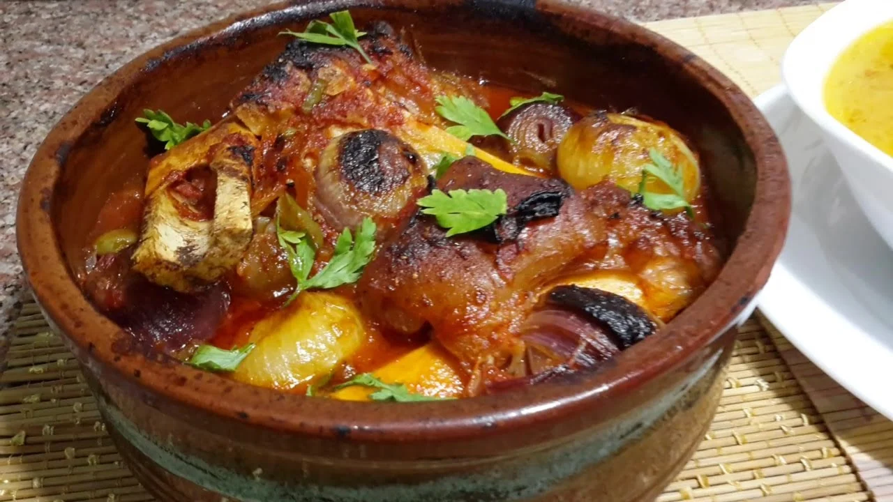طريقة تحضير طاجن الكوارع