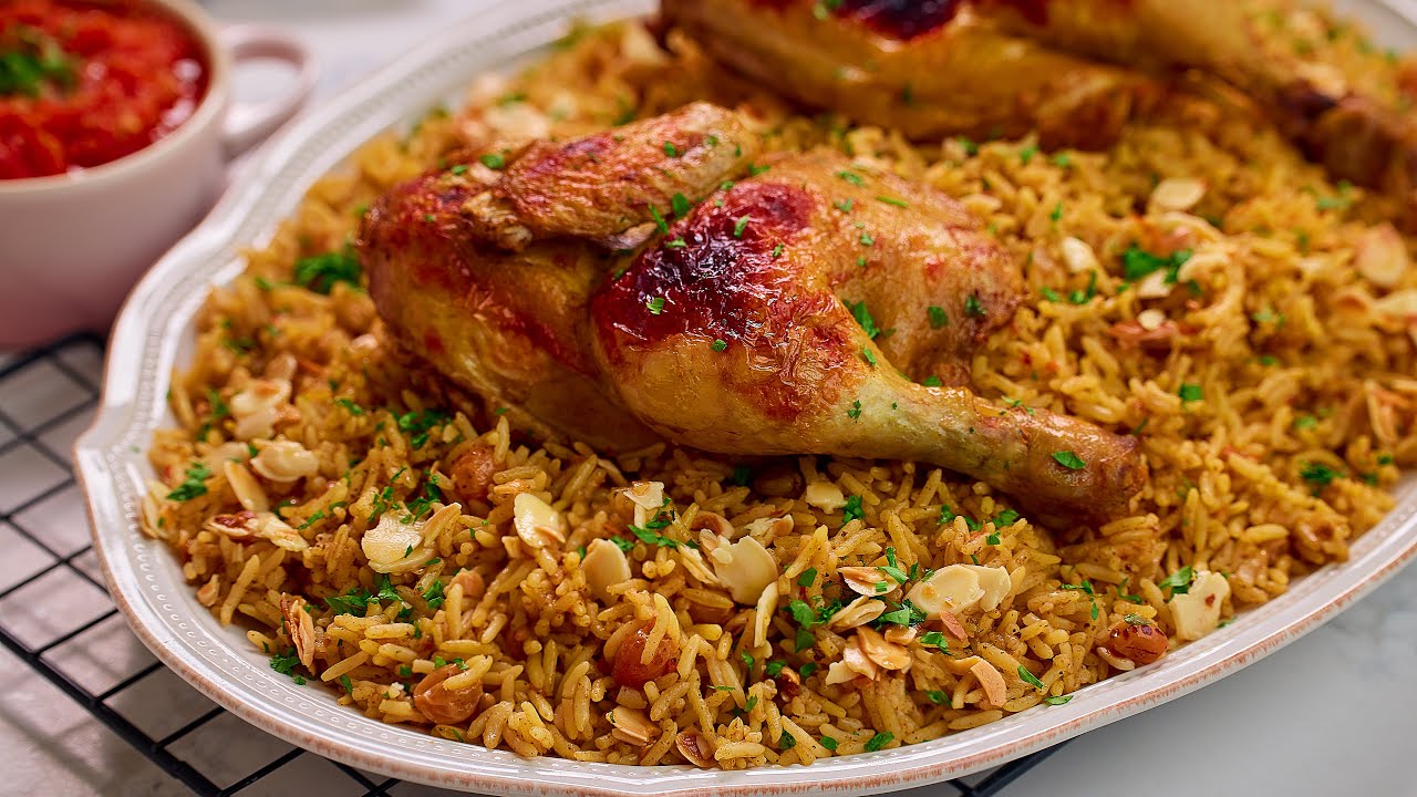 الكبسة السعودية بالدجاج