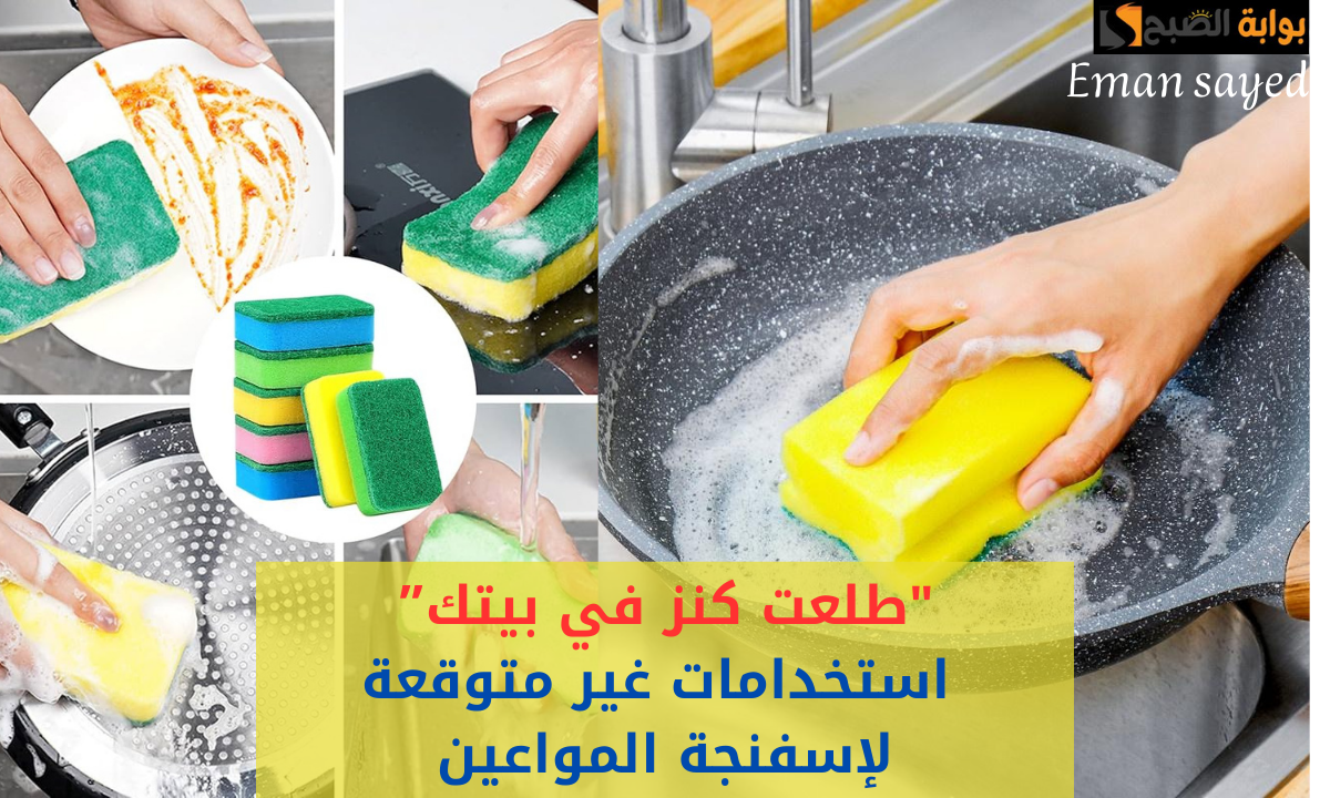استخدامات جديدة لإسفنجة المواعين