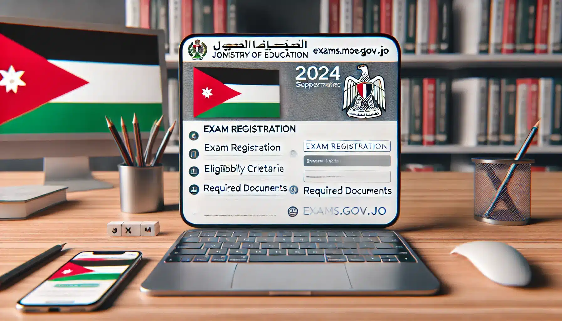 التسجيل في الامتحان التكميلي 2024 في الأردن