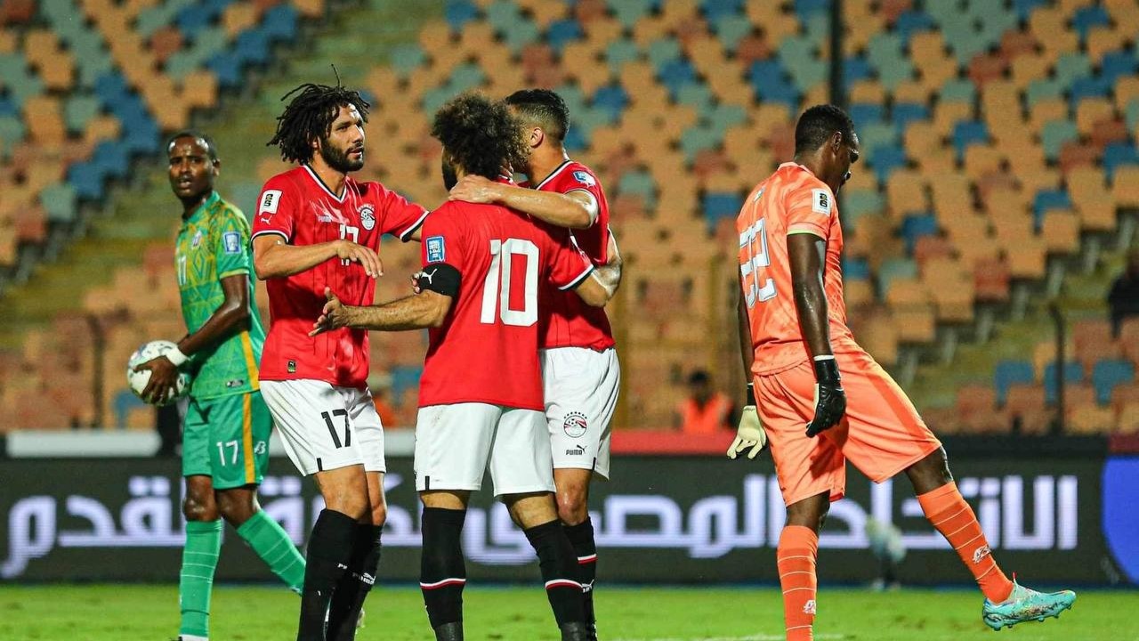 القناة المفتوحة الناقلة لماتش منتخب مصر وموريتانيا اليوم في تصفيات كأس أمم أفريقيا 2025