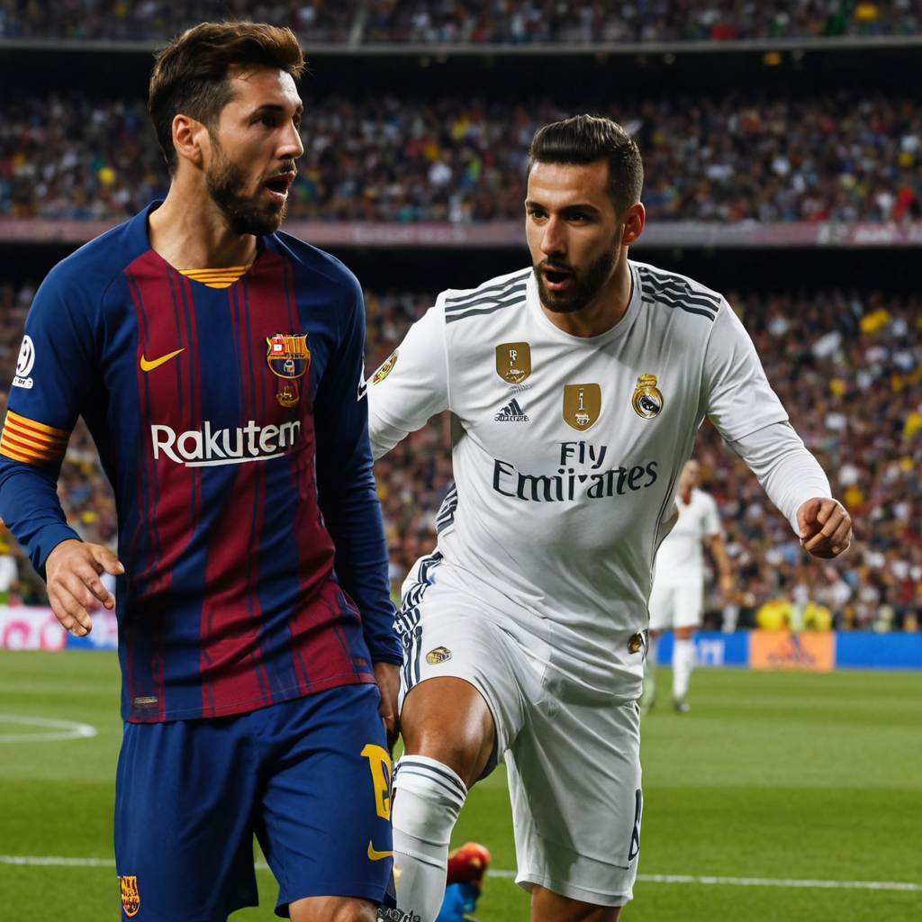 القنوات الناقلة لمباراة برشلونة وريال مدريد