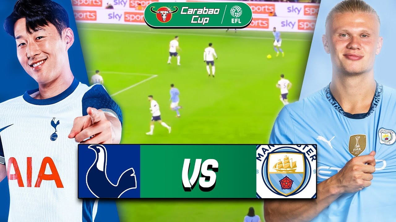 القنوات الناقلة لمباراة مانشستر سيتي وتوتنهام Tottenham vs Man City في كأس رابطة المحترفين الإنجليزية