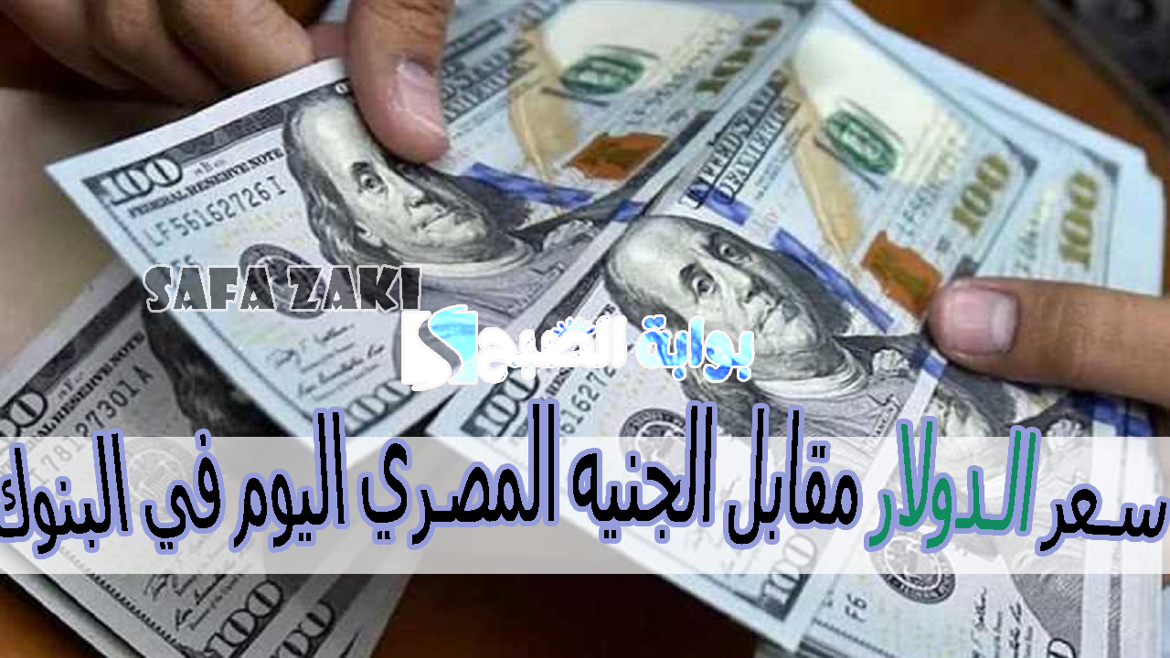 سعر الدولار مقابل الجنيه المصري