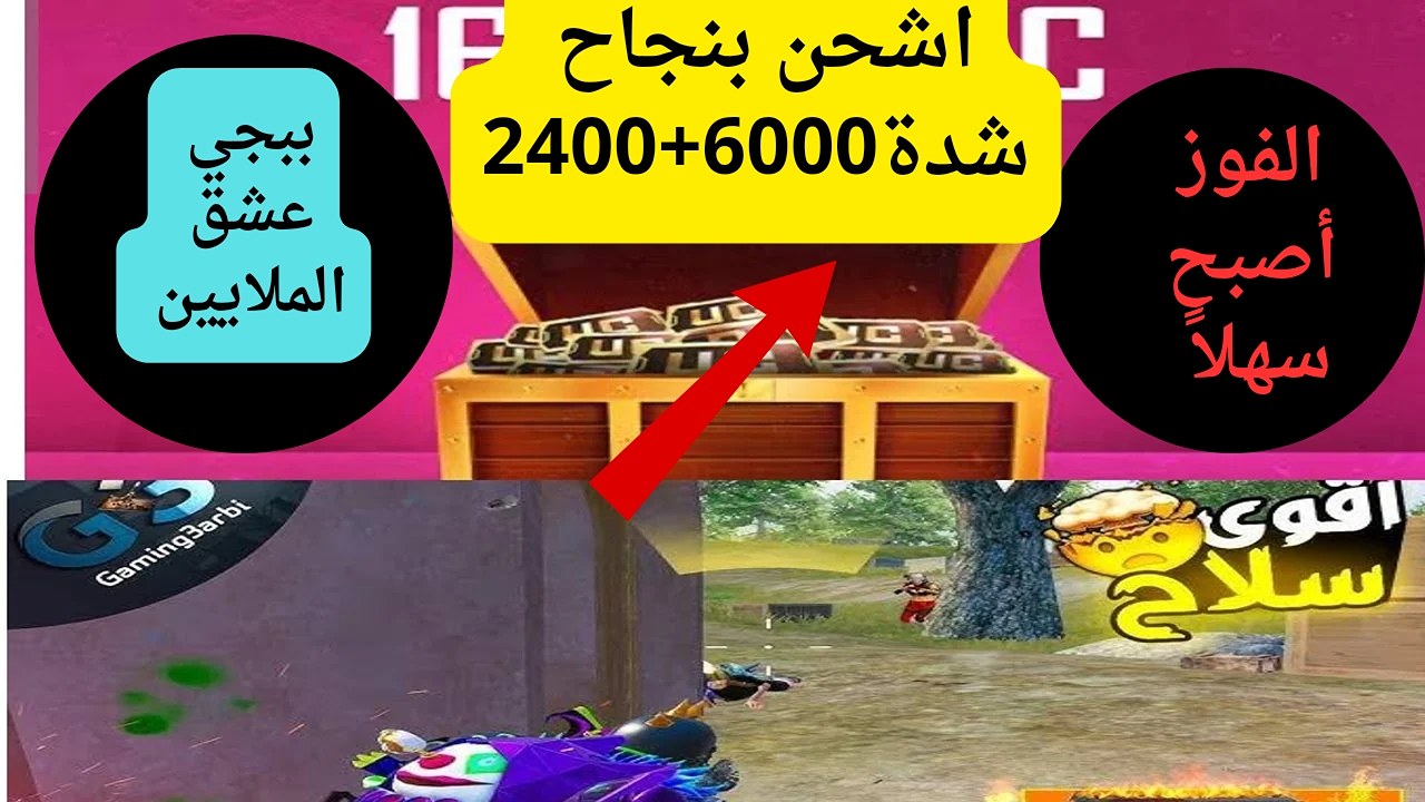 شحن شدات ببجي