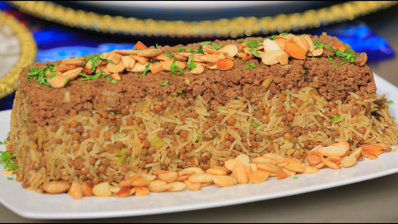 طريقة عمل أرز باللحم والعدس أحلى وجبة مغذية تقدميها لأطفالك