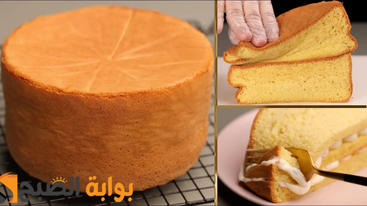 طريقة عمل الكيك الاسفنجي