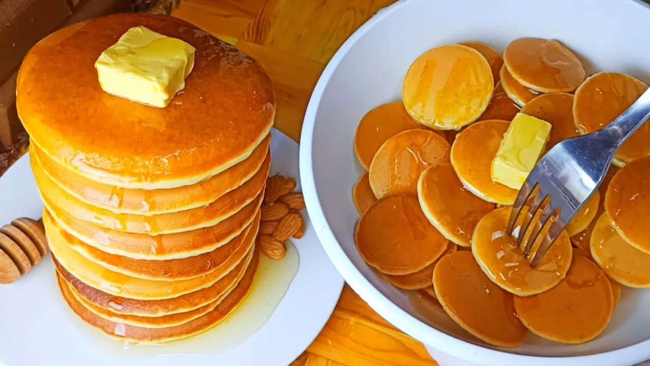 طريقة عمل بان كيك الطاسة