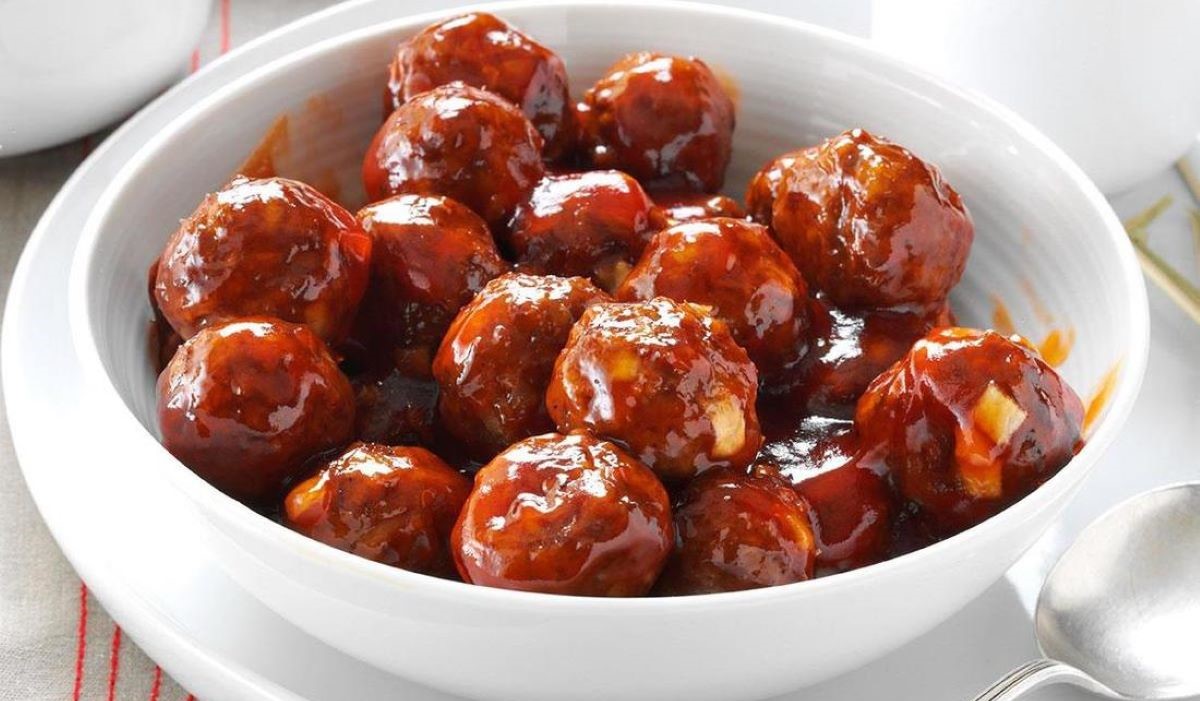 طريقة عمل كرات اللحم بالصوص أحلى وجبة عشاء خفيفة ومغذية