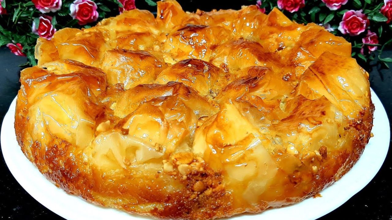 طريقة عمل كيكة الجلاش