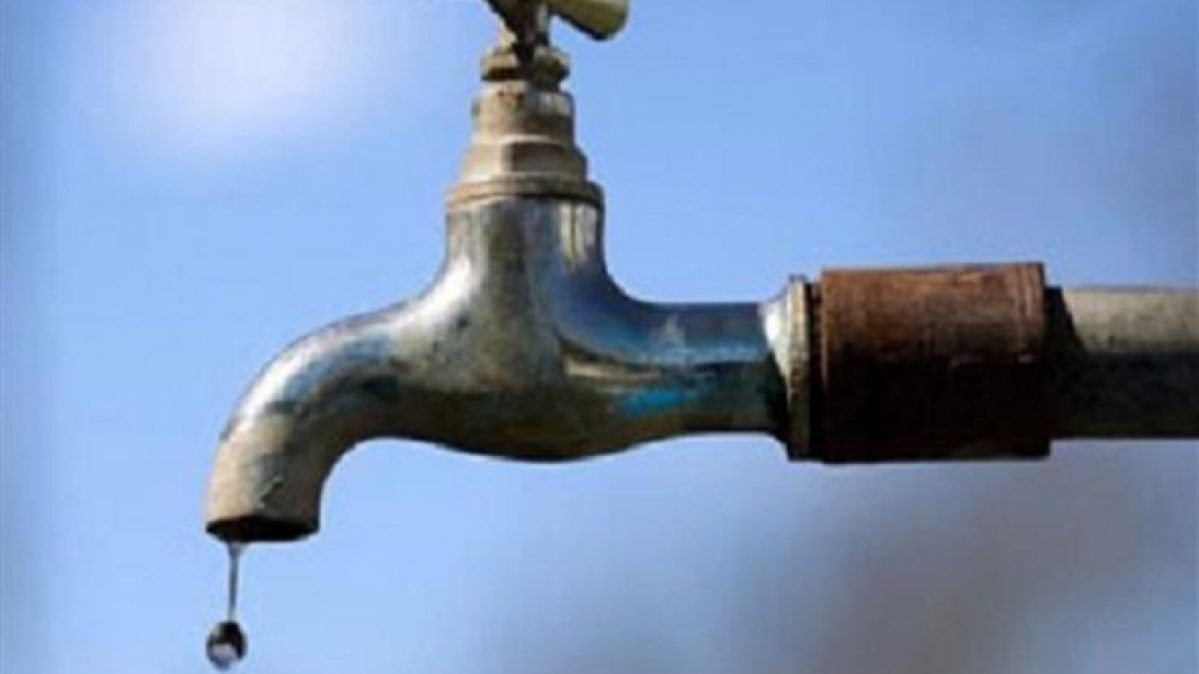 قطع المياه أسبوعين عن بعض المناطق