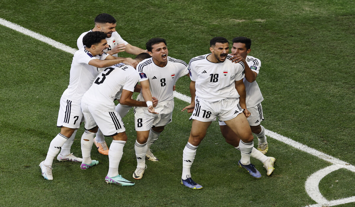 مباراة العراق وفلسطين