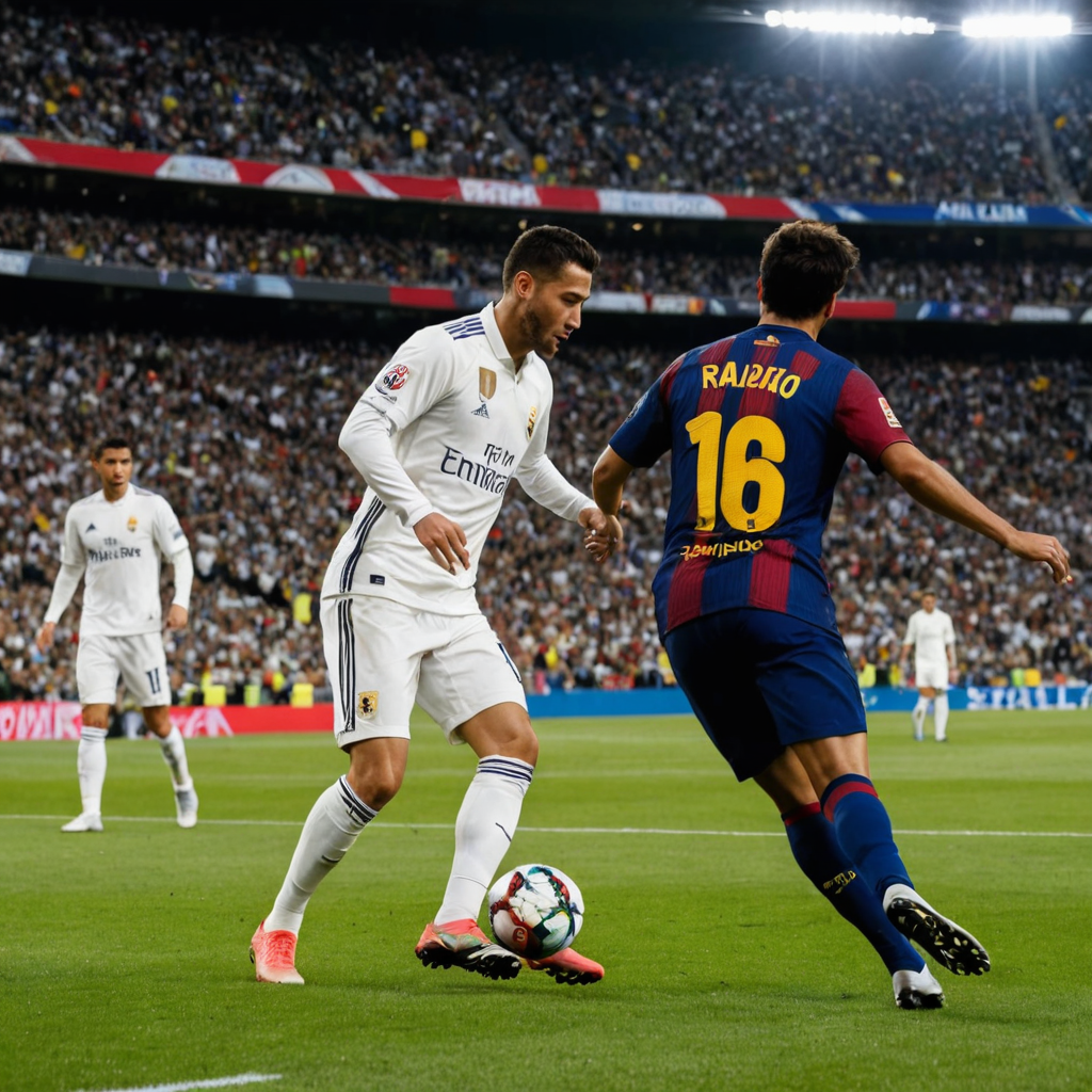 معلق مباراة ريال مدريد وبرشلونة