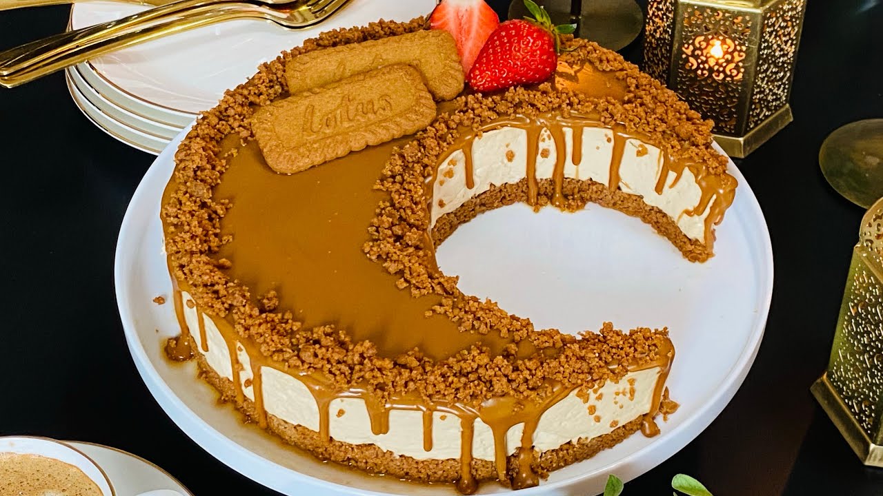 مكونات عمل تشيز كيك اللوتس