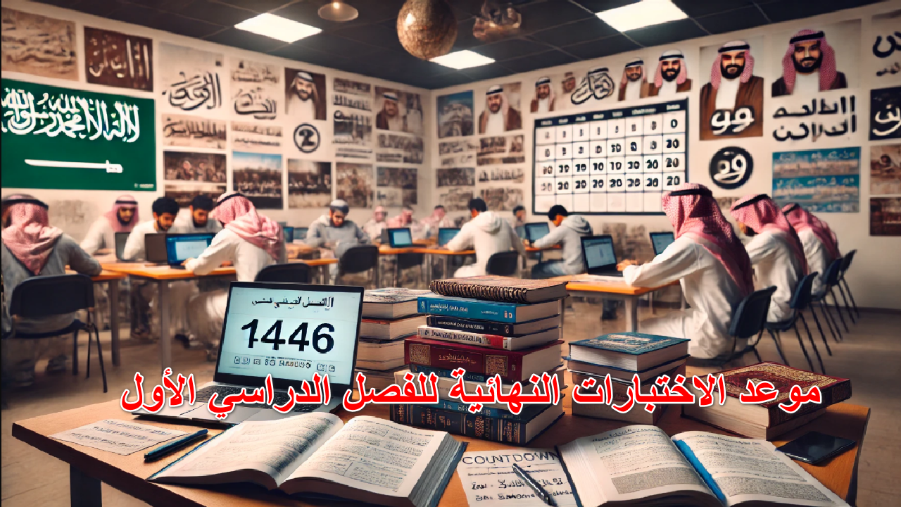 موعد الاختبارات النهائية للفصل الدراسي الأول