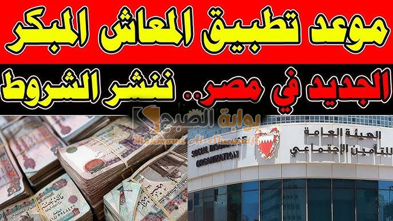 موعد تطبيق قرار المعاش المبكر الجديد 2024 والشروط المطلوبة