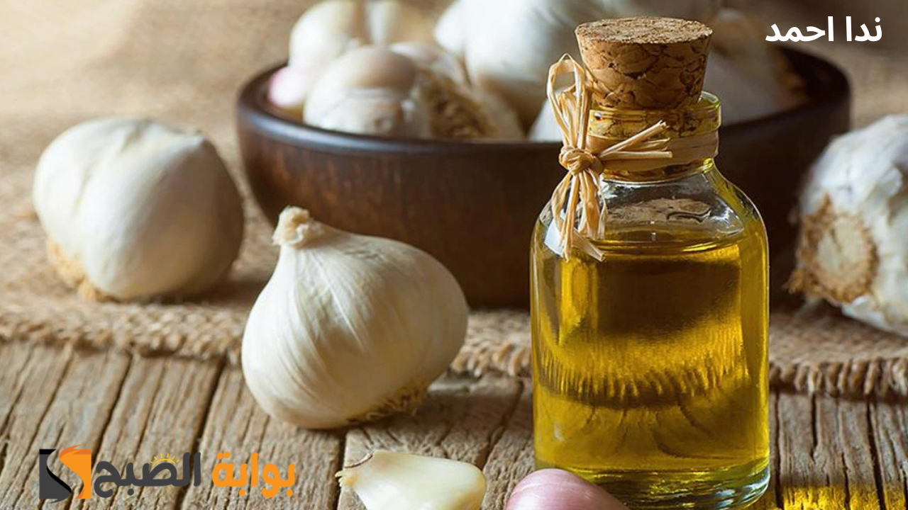 مكونات وصفة الثوم وزيت الزيتون للشعر