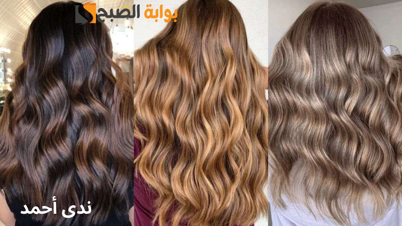 صبغ الشعر بني