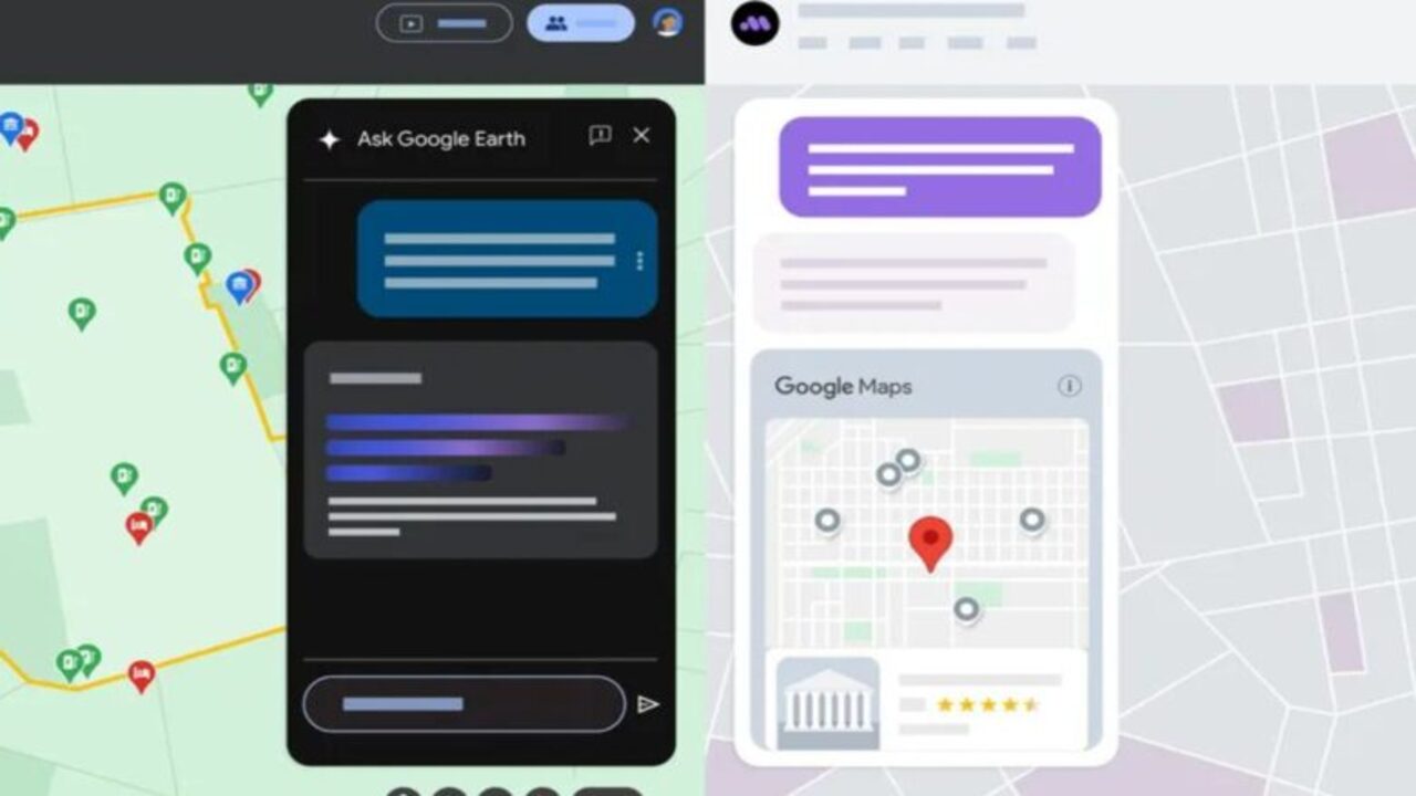 gemini app.. جوجل تدمج الذكاء الاصطناعي المتقدم في خدمات الخرائط 2024