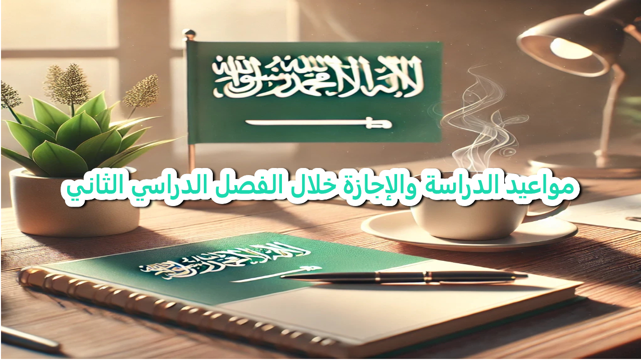 مواعيد الدراسة والإجازة خلال الفصل الدراسي الثاني