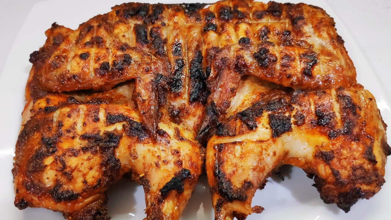 طريقة عمل الدجاج المشوى