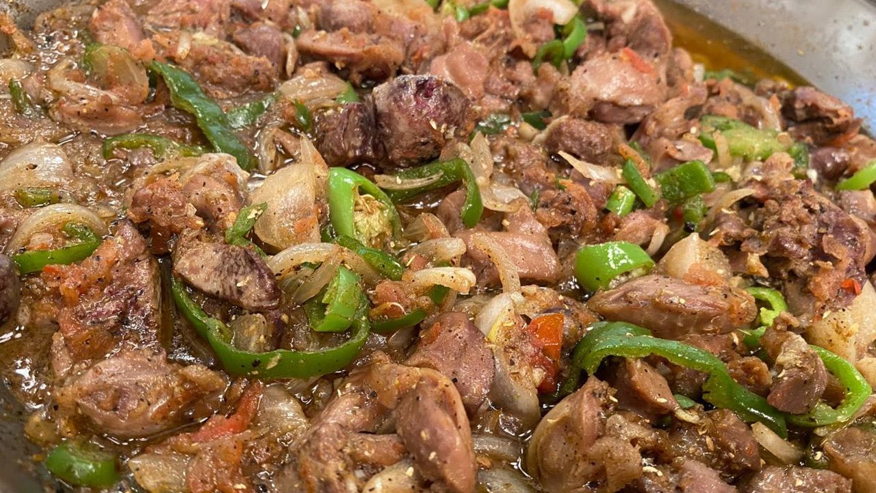 طريقة تحضير الكبد والقوانص
