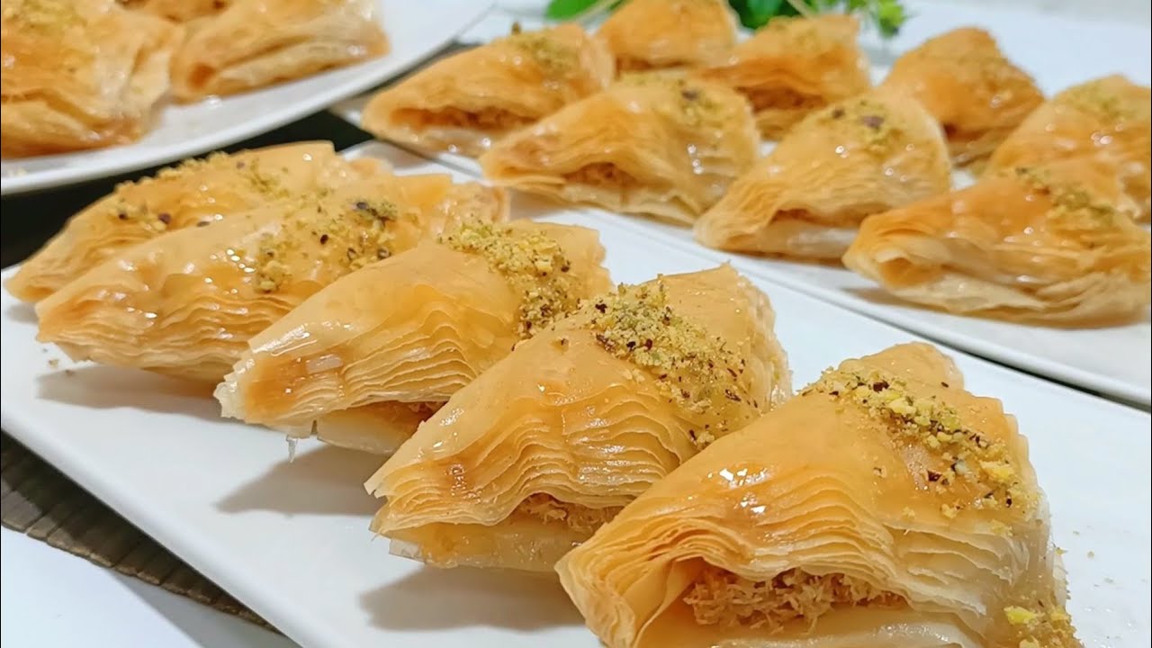 طريقة تحضير الجلاش بالكنافة