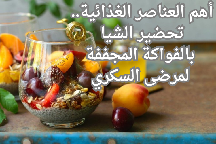 أهم العناصر الغذائية.. تحضير الشيا بالفواكة المجففة لمرضى السكري