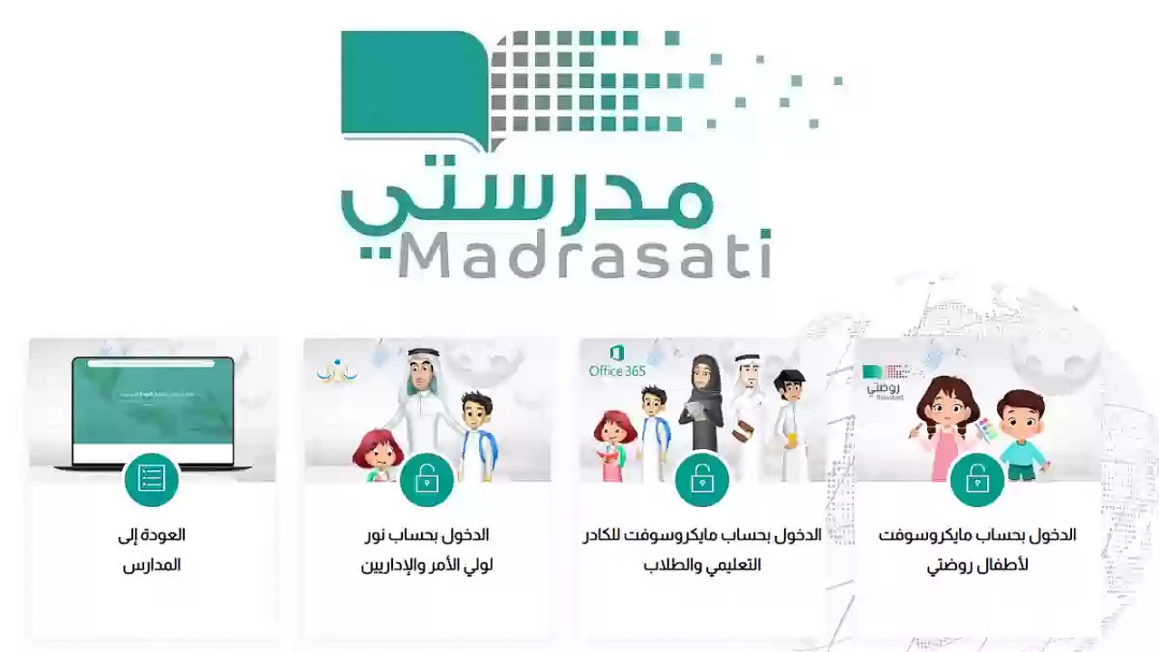 التسجيل في منصة مدرستي كادر الطلاب 1446
