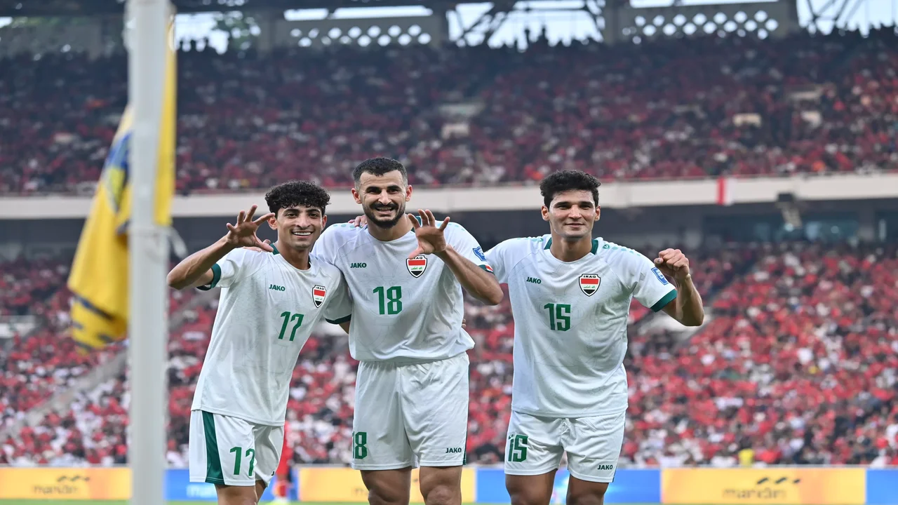 العراق ضد الأردن