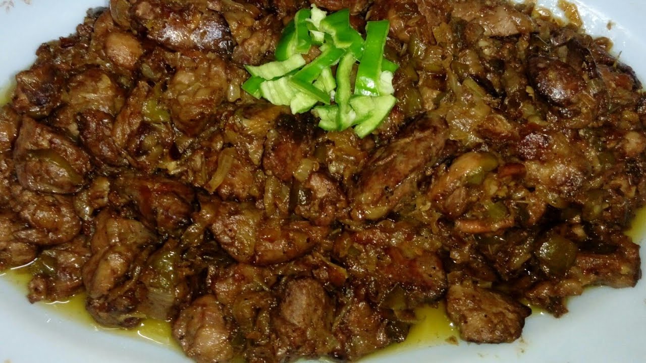 الكبدة والقوانص بالخلطة المميزة