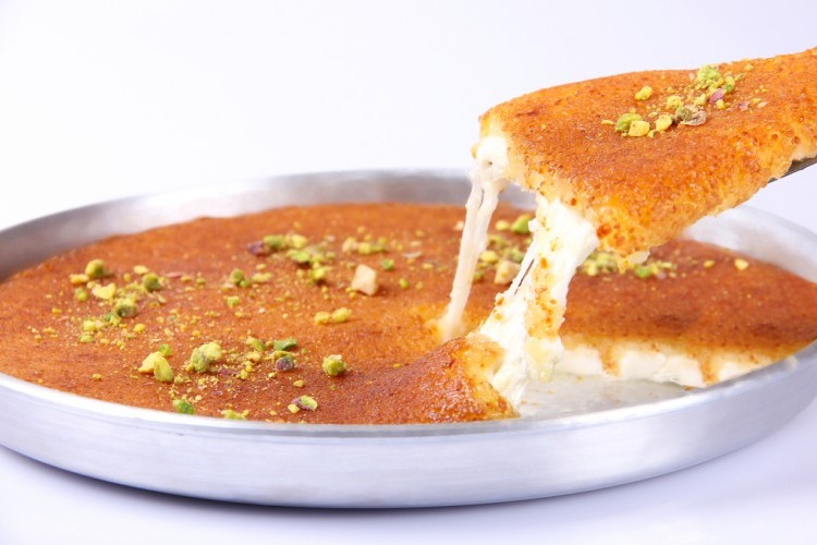 الكنافة النابلسية في البيت