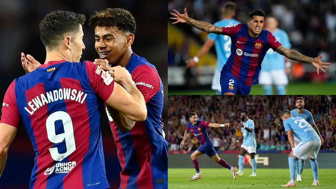 مباراة برشلونة وسيلتا فيجو