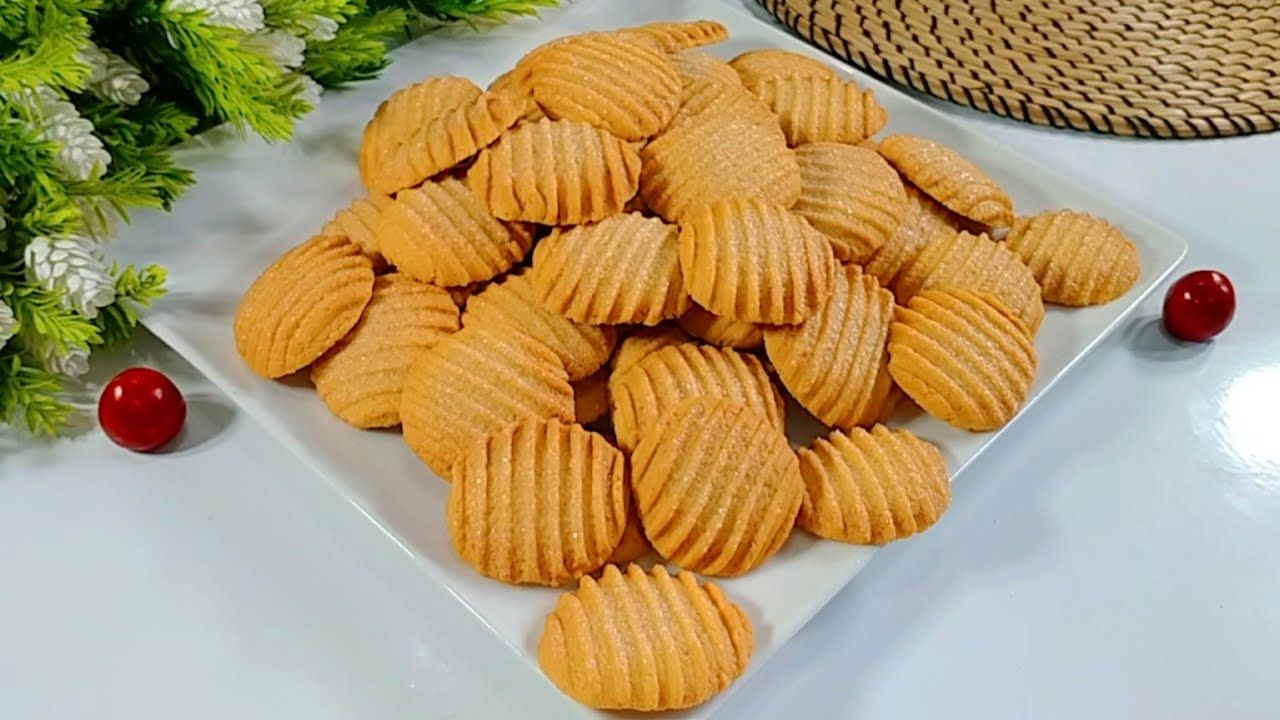 بسكويت الزبدة الهش