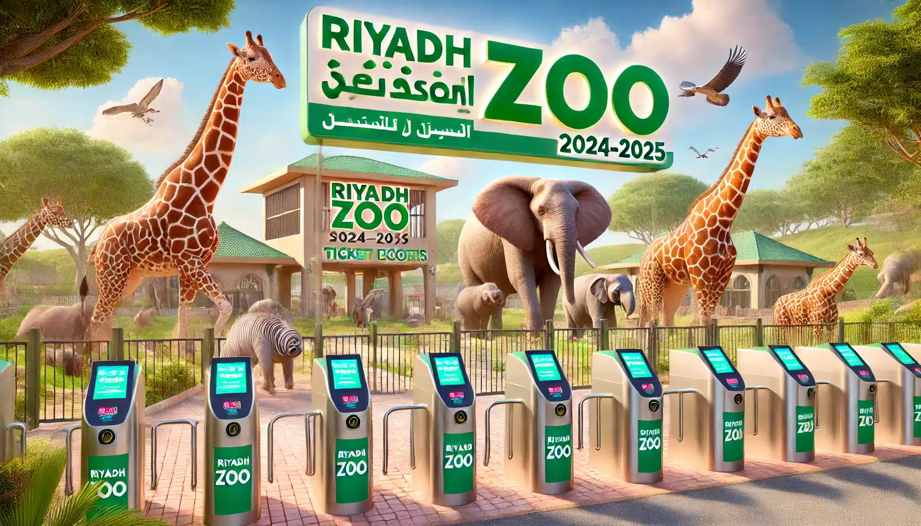 رابط حجز تذاكر حديقة حيوان الرياض
