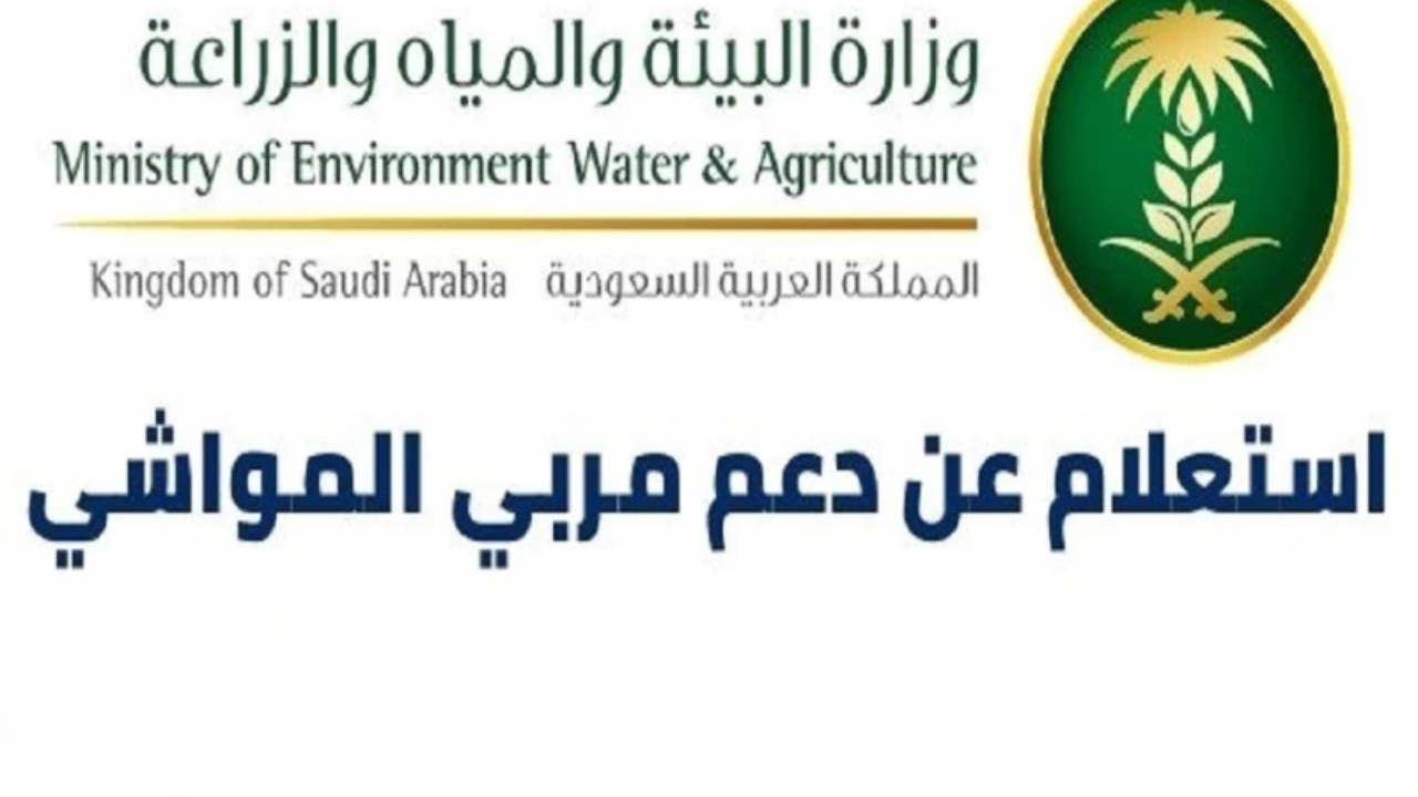 رابط الاستعلام عن دعم مربي المواشي لشهر ديسمبر 2024