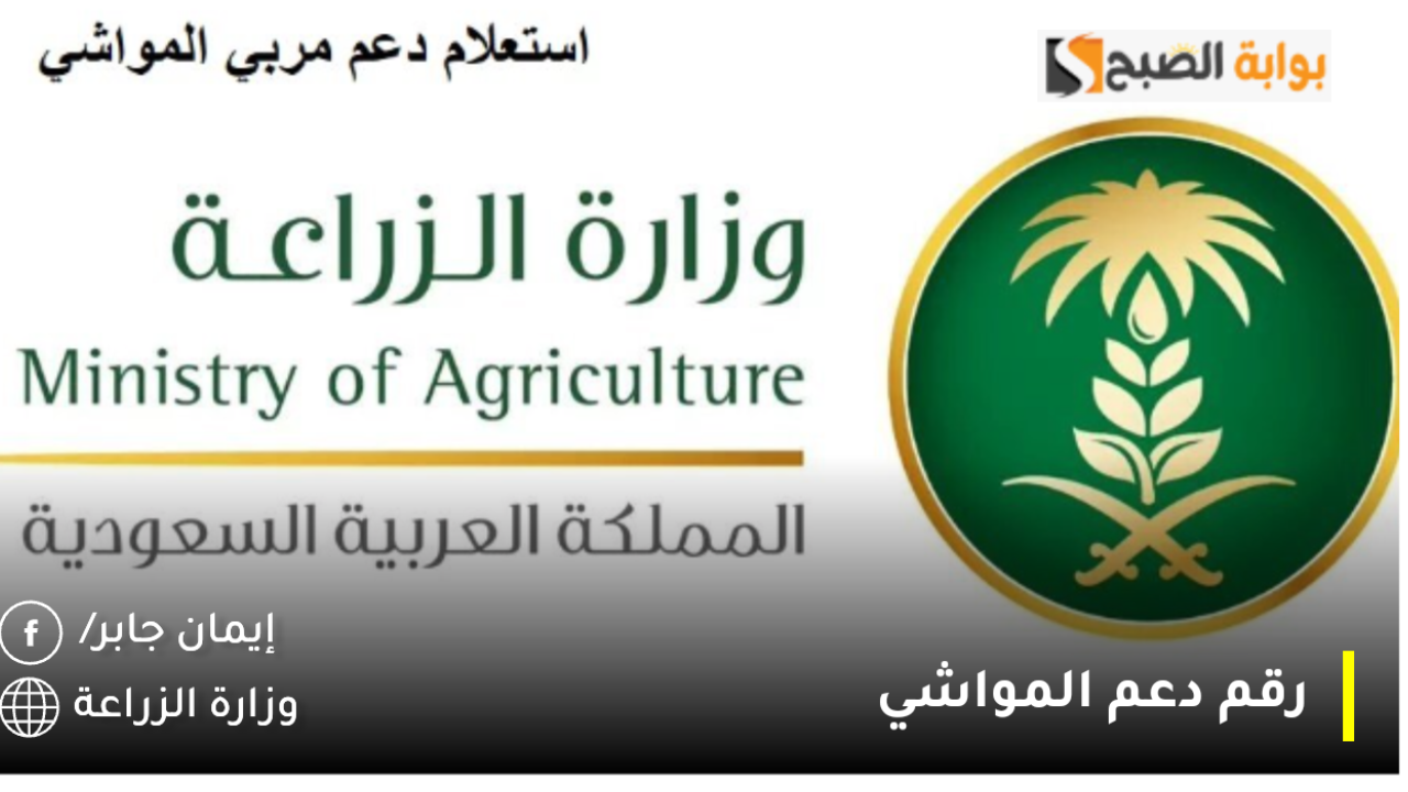 رقم دعم المواشي