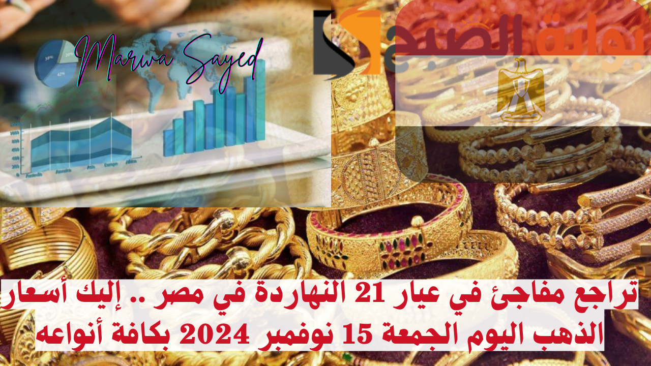 سعر الذهب اليوم في مصر