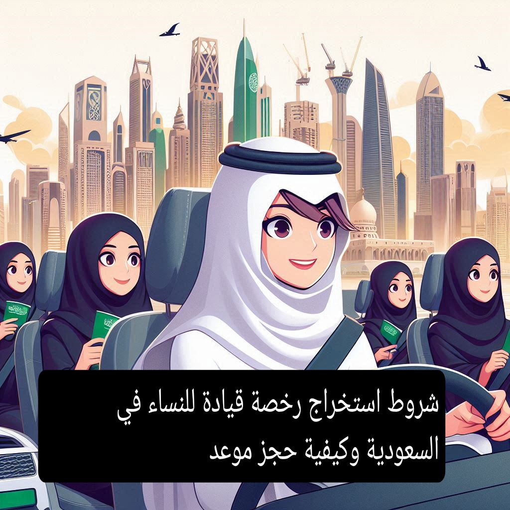 شروط استخراج رخصة قيادة للنساء في السعودية