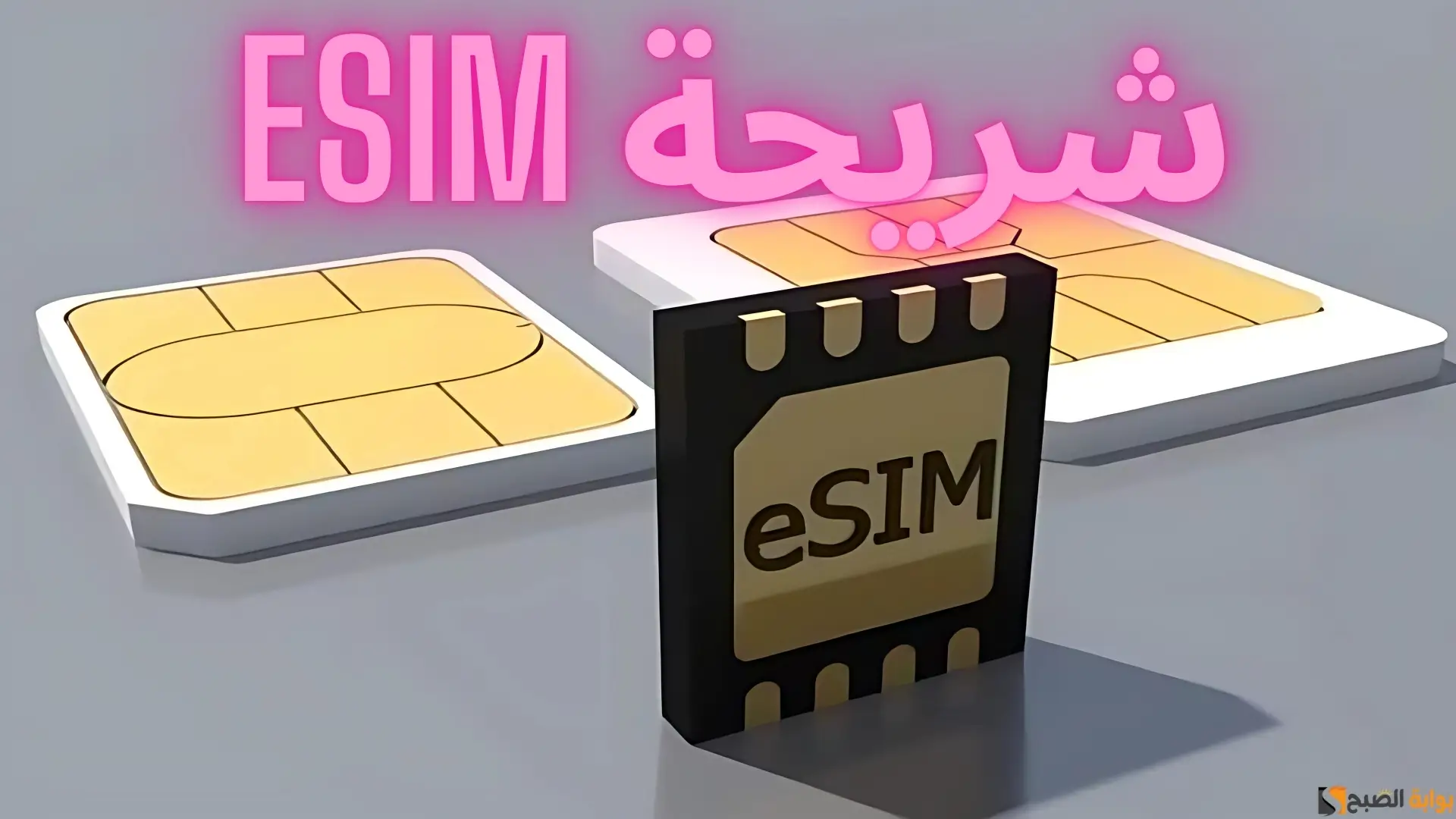 شريحة eSIM