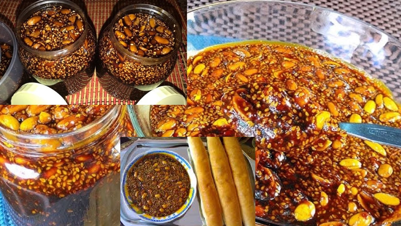 طريقة عمل المفتقة بالسمسم