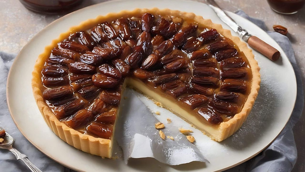 طريقة عمل تارت التمر